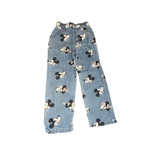 H&M Kids Blue Mickey Mouse Jeans - Picture 3 of 6